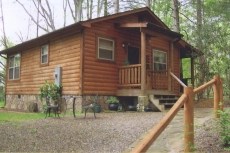Private, Secluded in woods on creek, borders park! Pets OK! 20 min Gatlinburg